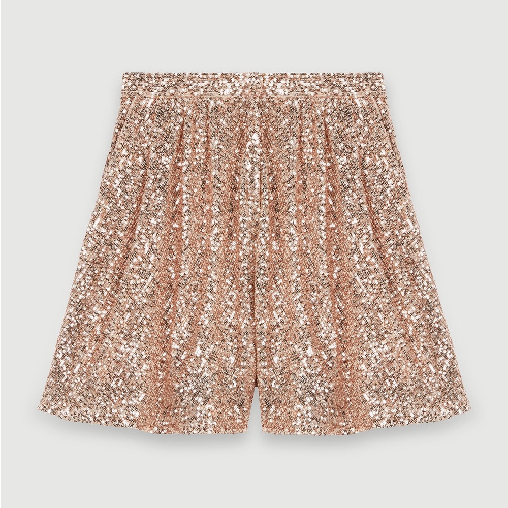 MAJE Sequin Shorts
